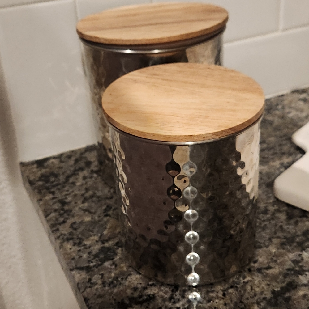Uncommon James, Set Canisters with Wooden Lids
